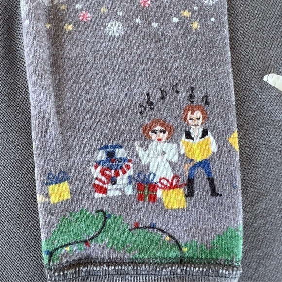 Hanna Andersson Star Wars Storm Trooper Pajama Set Size 8 Christmas Holiday - Picture 5 of 7